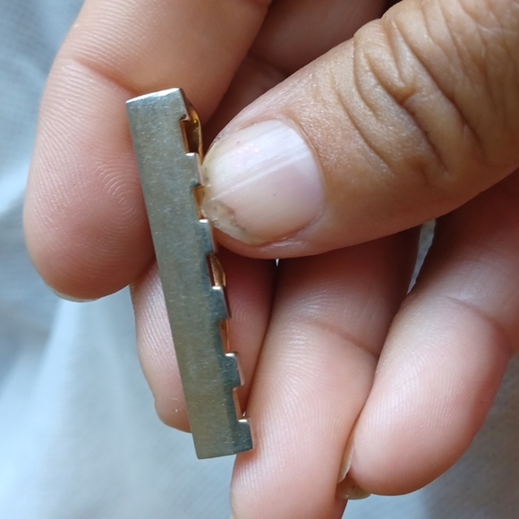 Cuff Link & Tie Clip Combo / Cuff Links And Tie Clip / Cuff link Tie Clip - Picture 2 of 4